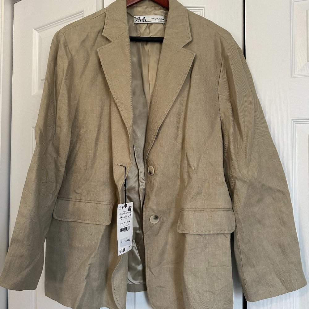 Linen Blazer - New with Tags